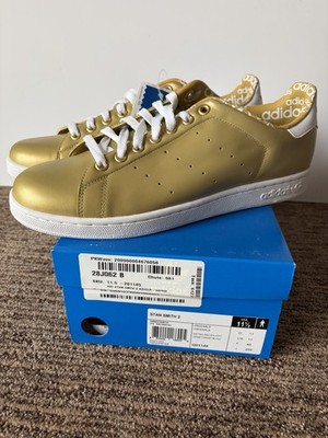Adidas Originals Stan Smith 2 ADICLR  Metallic Gold/White 2008 Mens 11.5 DS