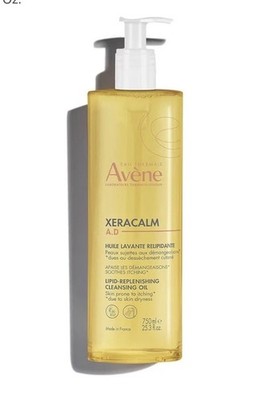 Avène XeraCalm A.D Lipid-Replenishing Cleansing Oil, 25.3 fl. Oz. Exp 12/28