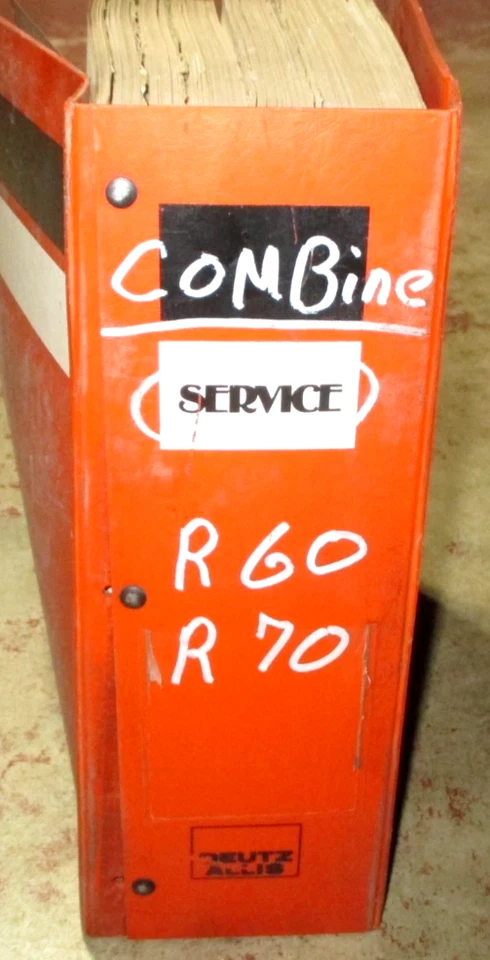 Deutz Allis Gleaner R60 & R70 Combine Service Shop Repair Manual AC ORIGINAL! - Image 2 of 4