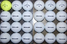 2 Dozen 2024 - 2025 CALLAWAY WARBIRD used Golf Balls AAAAA FREE 2 Dozen TEES
