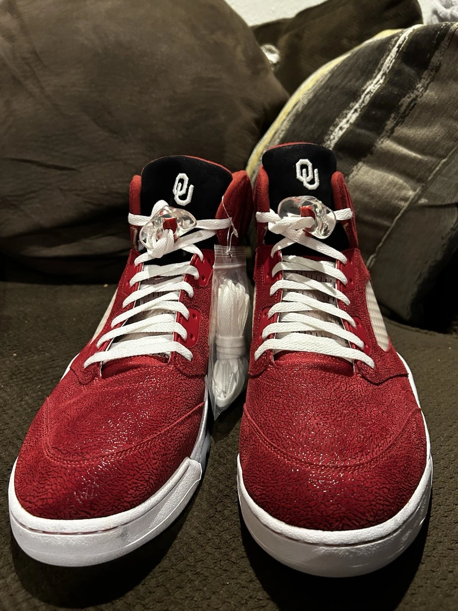 Jordan 5 Retro PE Oklahoma Sooners Red | eBay display picture 3