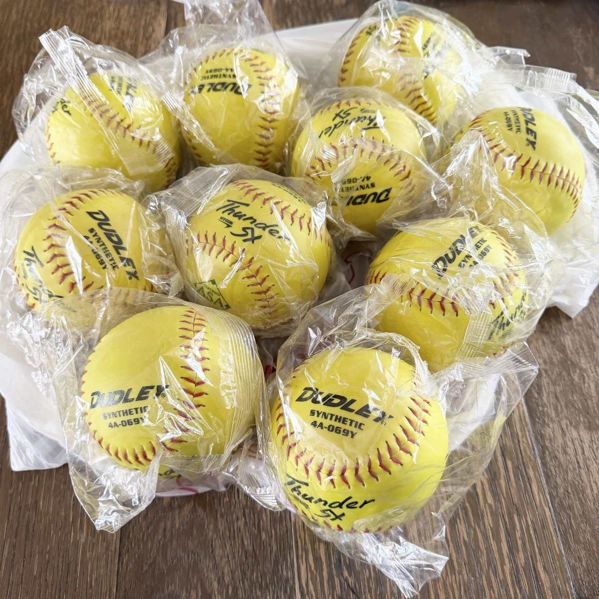 Original Dudley Softball Official Slow Pitch Cork Center Game