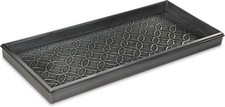 Medium Boot Tray, Double Circles Multi-Purpose All Weather Decorative Tray,
