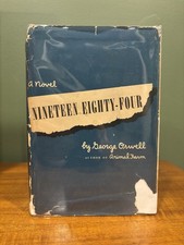 Nineteen Eighty-Four 1984 George Orwell 1949 First 1st BCE Edition HC DJ Vintage