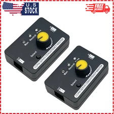 2Pack RC Servo Tester Centering Tool ESC Motor Checker Built in BEC 3CH High Pre