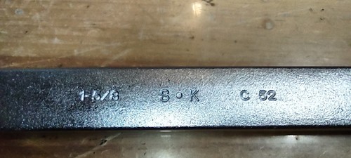 SK C52 1-5/8 12 Point 24" Combination Wrench USA - Picture 3 of 6
