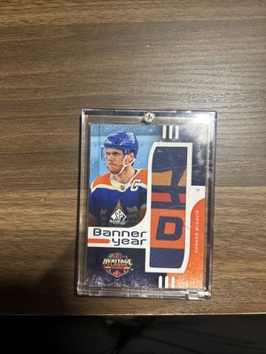 2024-25 UD SP GAME-USED CONNOR MCDAVID BANNER YEAR HERITAGE CLASSIC  NHL   