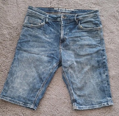 Jeans Shorts Bermuda, Herren, Gr. 31, Tom Tailor
