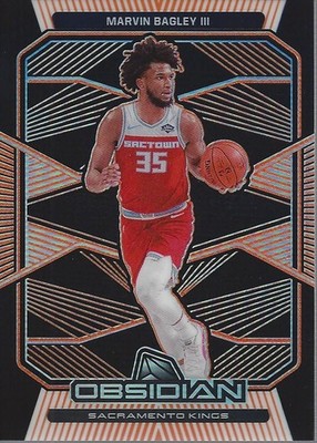 2019-20 Panini Obsidian Electric Etch Orange #92 Marvin Bagley III /50 - BSK