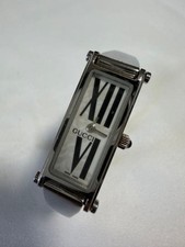 GUCCI 1500L Bangle Watch Women's Quartz Silver Stainless Steel Wristwatch