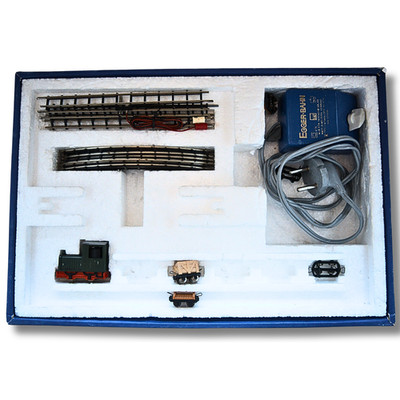  EGGER-BAHN 5000 Industriebahn Startpackung HOe 9mm mit Trafo & Gleisen OVP