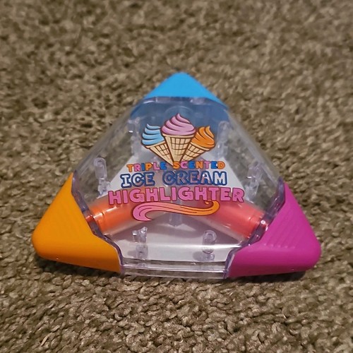 Scholastic Triple Scented Ice Cream Highlighter Multicolor