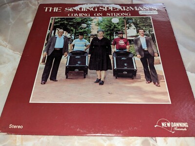 The Singing Spearman's - Coming On Strong LP Gospel New Dawning Records 1982...