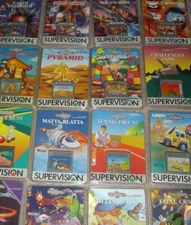 38 Games Watara Supervision Video Game Cartridges Cassette Watari New Sealed
