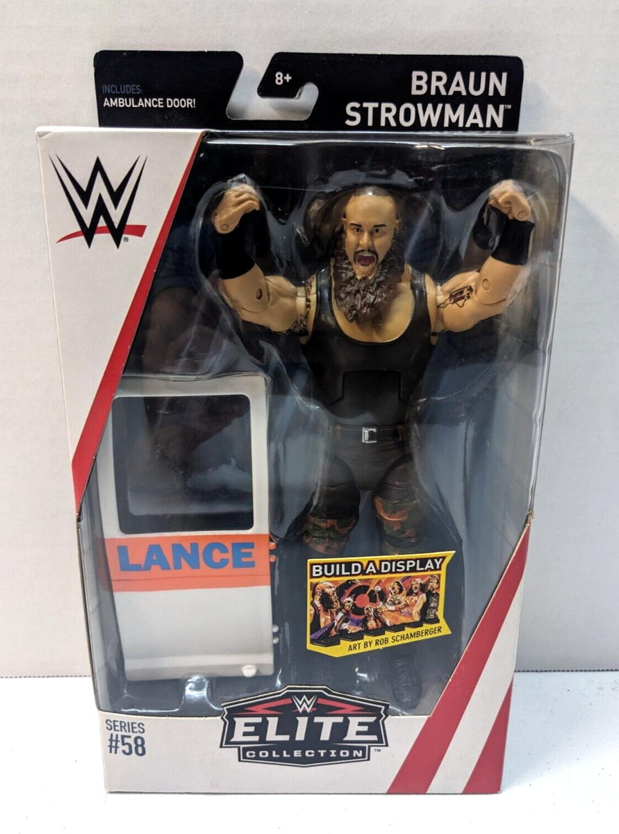 WWE Elite Collection Braun Strowmanフィギュア Amazon.com: WWE Braun Strowman Elite Collection Action