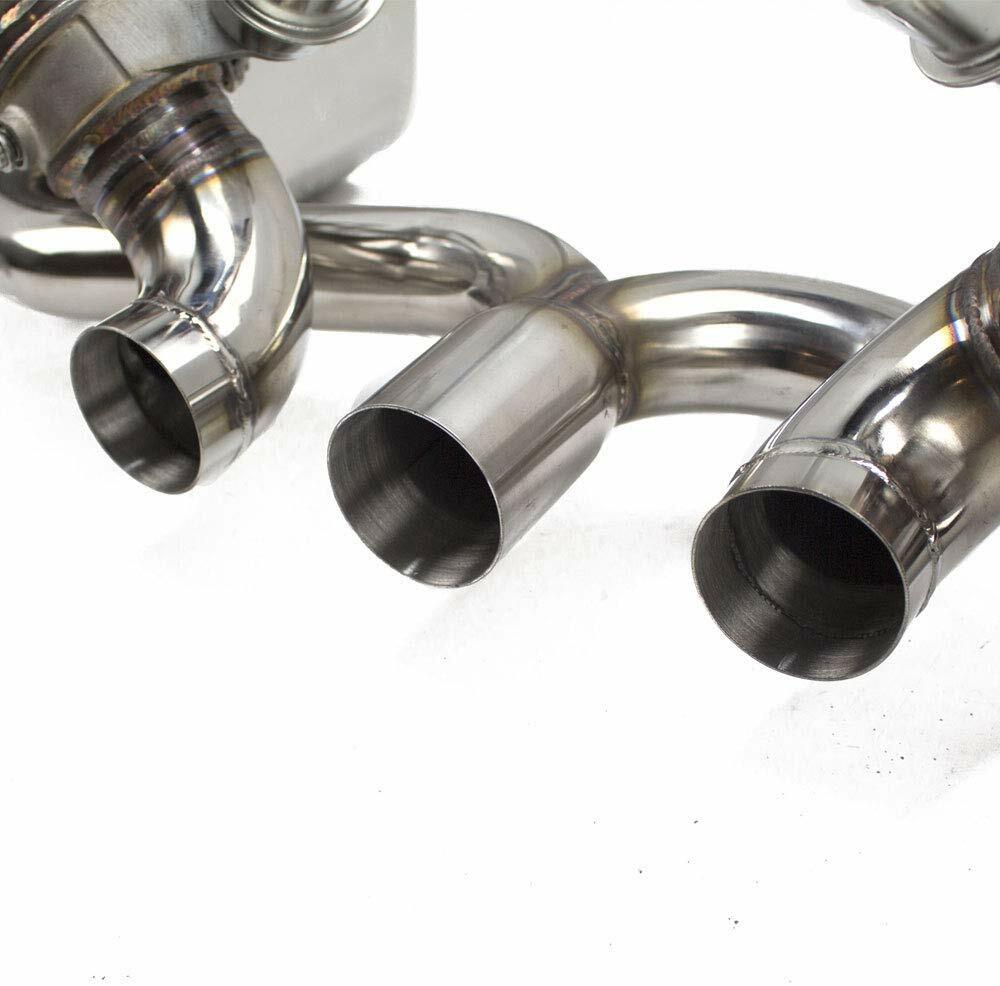 Valve-Controlled Stainless Steel Cat-Back Exhaust System For Ferrari 458 2010-15
