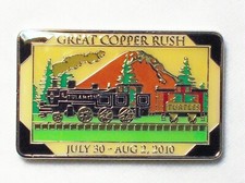 2010 Great Copper Rush - Polished Nickel Finish - New Unactivated Geocoin