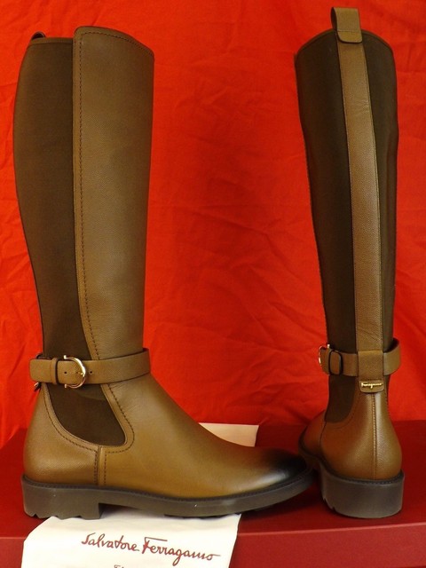 ferragamo riding boots
