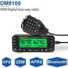Hongkaide DM9100 DMR Digital Radio with GPS APRS Bluetooth VHF UHF Ham Radio