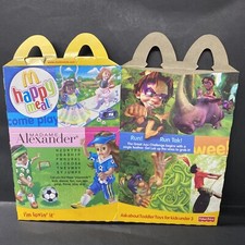 Vintage 1997 McDonald  s Madame Alexander/Tak Happy Meal Box -NEW Never Used