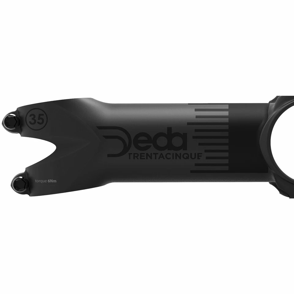 DEDA 35 Trentacinque POB pulido sobre vástago de bicicleta de carretera negro ¡NUEVA ABRAZADERA DE 35 mm!!! Foto 3 de 4