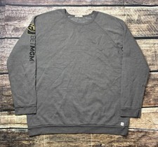 Marine Layer Sweatshirt Men's 2XL Crew Neck Pullover Gray MGM USA Made