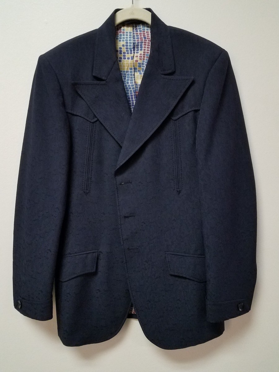 Blazer Tailleur Pour Femme LASSO - Taille 38 (M) Bleu Marine, Doublé, Poches Avant