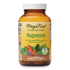 MegaFood- Magnesium- Helps Maintain Nerve and Muscle Function- Essential Mineral