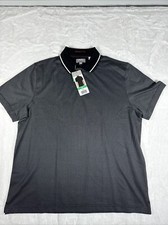 Ted Baker Men's 2 Button Polo Black Size XL