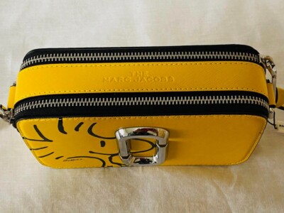 Marc Jacobs Peanuts Snoopy Collab Shoulder Crossbody Snap Shot Bag