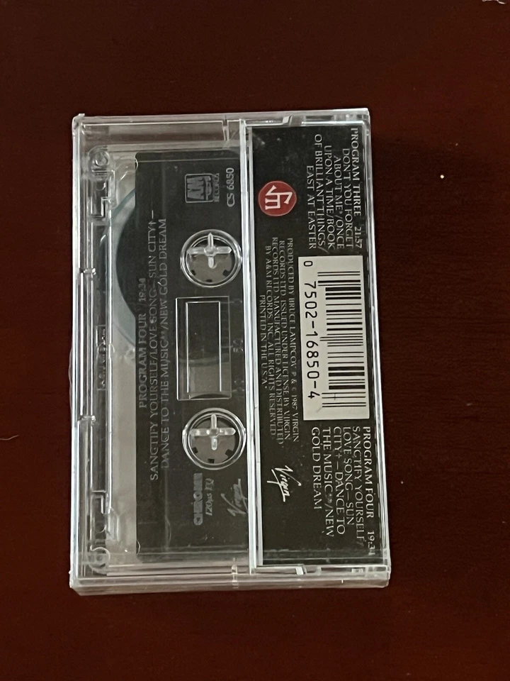 Factory Sealed Simple Minds Live - In The City Of Light Vol 2 Cassette Tape 1987 - Image 3 of 4