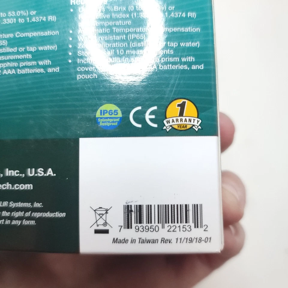 Extech Instruments RF153 Open Box Free Fast Shipping - Image 4 of 4