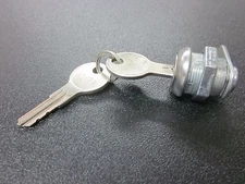 ENTRY DOOR LOCK & KEYS, Parking Meter Duncan Model 50 FOR STANDARD DOOR, NEW!