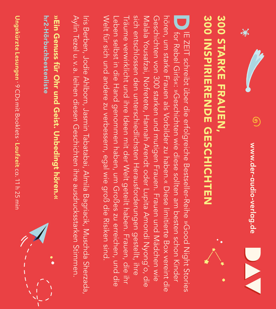 Thumbnail - Good Night Stories For Rebel Girls - Die Große Box | 2021 | Deutsch