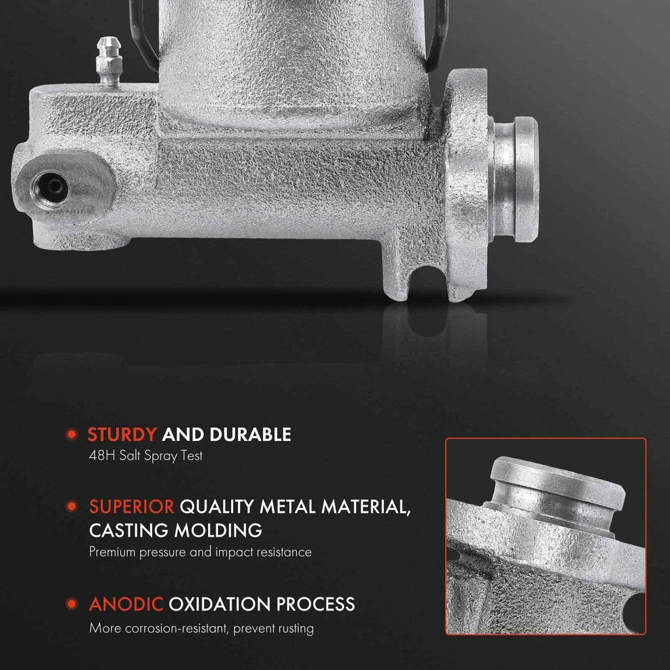 Cilindro maestro de freno con depósito para Chevrolet Malibu 1964-1966 Olds Pontiac Foto 2 de 4