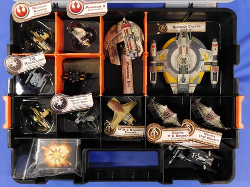MASSIVE LOT OF STAR WARS X-WING 110 MINIATURES & CARDS, EPIC SHIPS, MANUALS, ETC - Picture 8 of 23