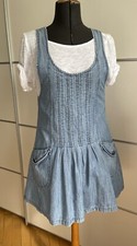 Jeanskleid 36 Trägerrock Zara