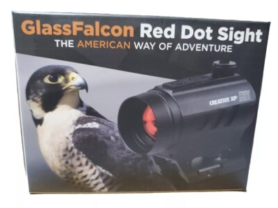 Creative XP HD Red Dot RD Falcon Sight 3 MOA - Reflex Sight for Day ...