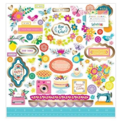 Paige Evans~SPLENDID Chipboard 12 x 12~Quick Ship!! Really Cute!