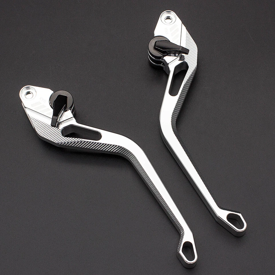 Palancas de embrague de freno largas 3D Fit Buell Ulysses XB12X Yamaha FZ-07/MT-07 TUONO V4 Foto 4 de 4