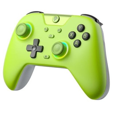  2.4G Wireless Bluetooth Controller for PC/Steam/Switch with Hall green