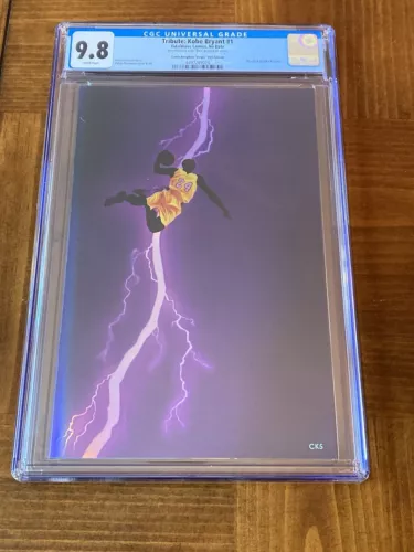 Kobe Bryant Tribute #1 CGC 9.8 White (Dark Knight)  #024  Not Sports Illustrated