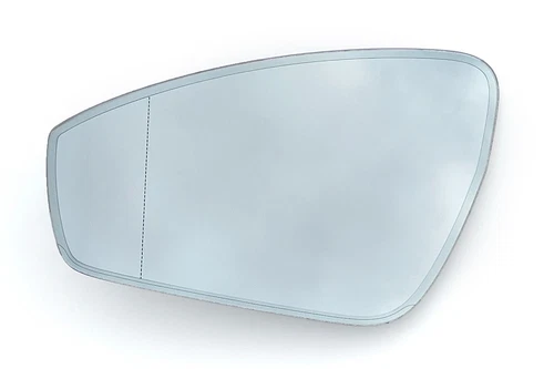 22-25 OEM Audi Q4 E-TRON LEFT SIDE VIEW MIRROR WIDE ANGLE GLASS AUTO DIM HEATED
