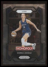 2024 Panini WNBA Monopoly Prizm Basketball Dorka Juhasz # 25 Lynx