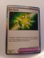 Sun Seed 027/034 Trading Card Game Classic Holo