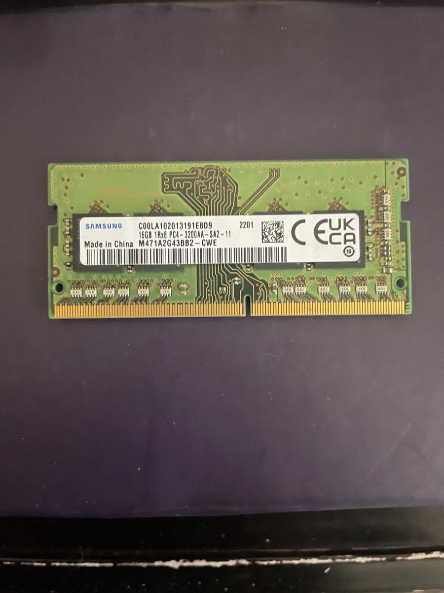 Samsung DDR4 SDRAM 16 GB Total Capacity Memory (RAM) for sale | eBay