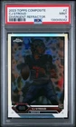 2023 Topps Chrome Composite CJ Stroud Divergent Refractor Rookie #2 PSA 9 Mint