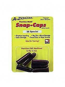 A-Zoom 38 Precision Metal Special Snap Caps for Safety Training 16118