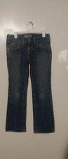 Women Ariat Workwear Mid Rise Bootcut Size 29S. Jeans Dark Western HRC2 2112 FR