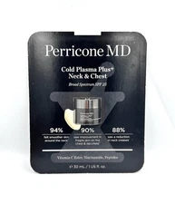 NEW Perricone MD Cold Plasma Plus+ Neck & Chest SPF 25 1oz Original Packaging